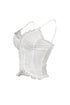 Balia Mesh Lace Contrast Cami Top